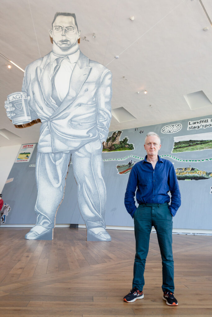 Michael Landy's Welcome to Essex at Firstsite gallery, Colchester. Photograph by Jayne Lloyd.