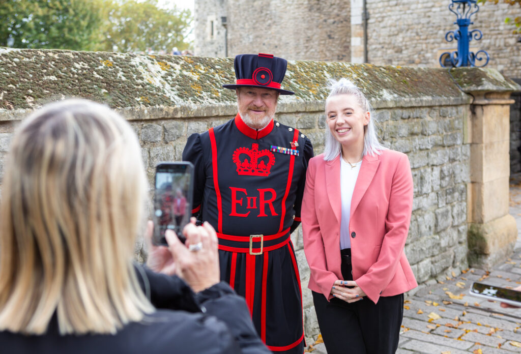 Tower of London Creative Training Day for teachers, part of Superbloom. Photograph by Jayne Lloyd for Historic Royal Palaces.