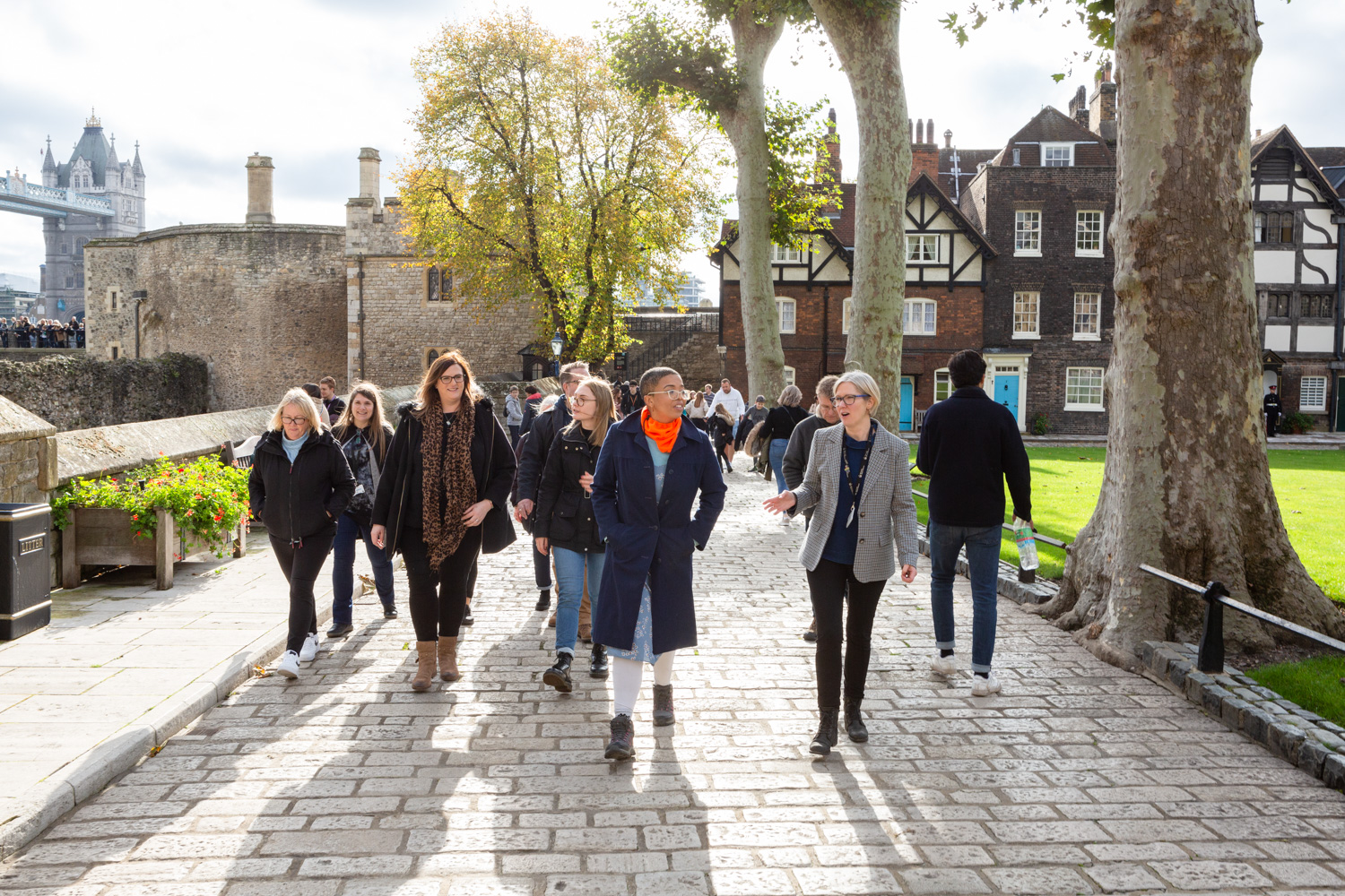 Tower of London Creative Training Day for teachers, part of Superbloom. Photograph by Jayne Lloyd for Historic Royal Palaces.